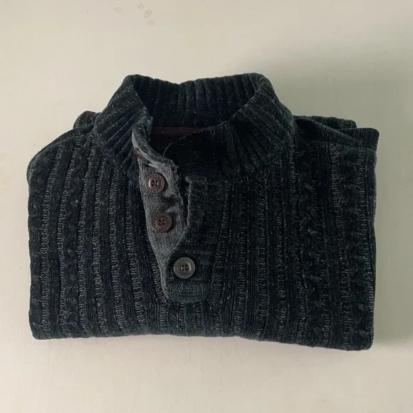 Point Zero Men’s Sweater Black Size XL - Picture 9 of 9